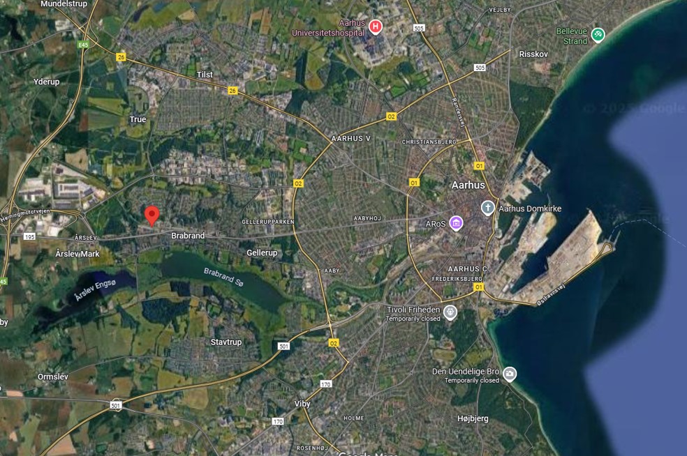 GOOGLE MAPS 2026. Figure 3. Tulip sampling site Tool1 Waterun