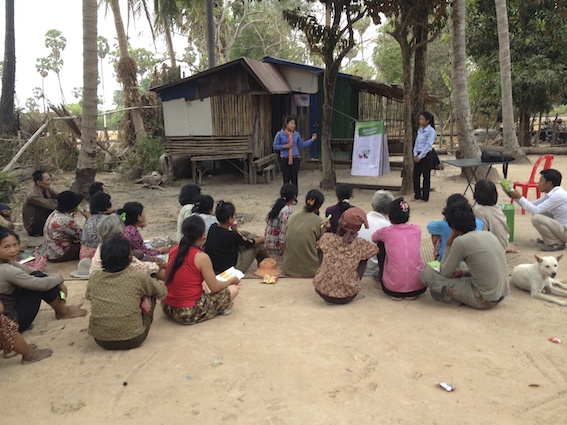 Village meeting in rural Cambodia. Source: Antenna (2016)