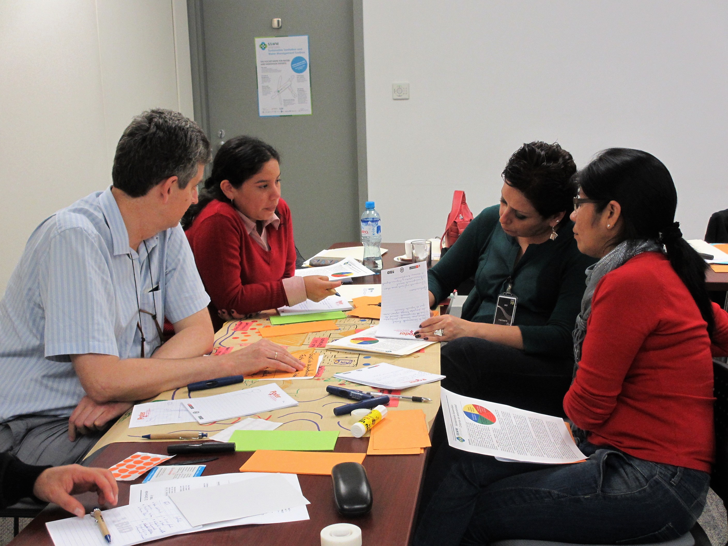 Workshop in Lima, Peru with the PNSR