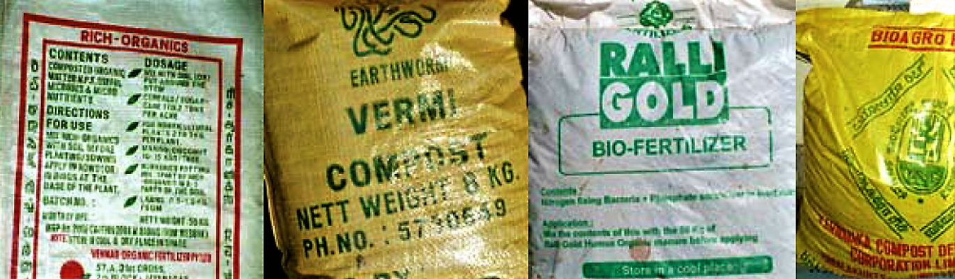 Compost bags ready for the market. Source: ROUSE et al. (2008)