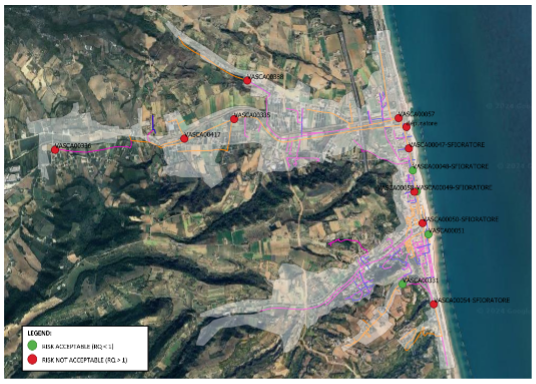 UNIVMP 2023. Fig 3. Example of the visualization in GIS 
