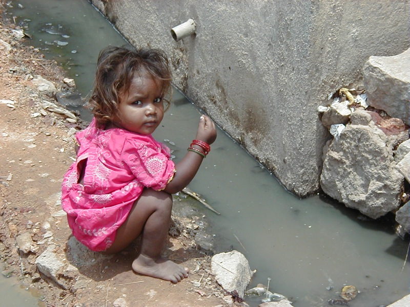 Bathing in Cambodia